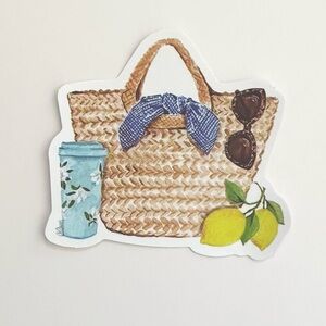 10/$10 Beach Day Sticker
